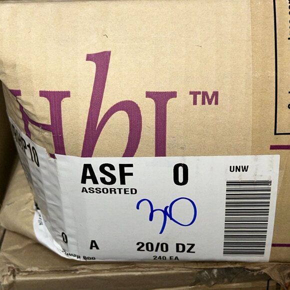 Hanes Girls’ Tagless Hipsters – LOT 30 - 240 pcs – 24 packs (10 ea) – Sz 14- NEW - Picture 3 of 3